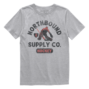 Northbound Youth Boys Hockey T-Shirt - Grey