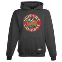 Northbound Youth Boys Support Canadian Hoodie - Charcoal Heather