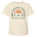 Northbound Youth Girls Canadian Prairies T-Shirt - Natural