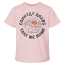 Northbound Youth Girls Country Roads T-Shirt - Pink