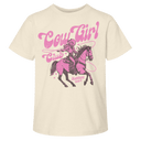 Northbound Youth Girls Cowgirl Club T-Shirt - Natural