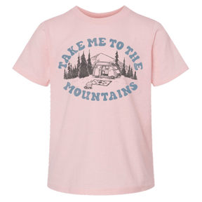 Northbound Youth Girls To The Mountains T-Shirt - Pink