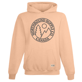 Northbound Youth Girls Wilderness Puff Hoodie - Peach