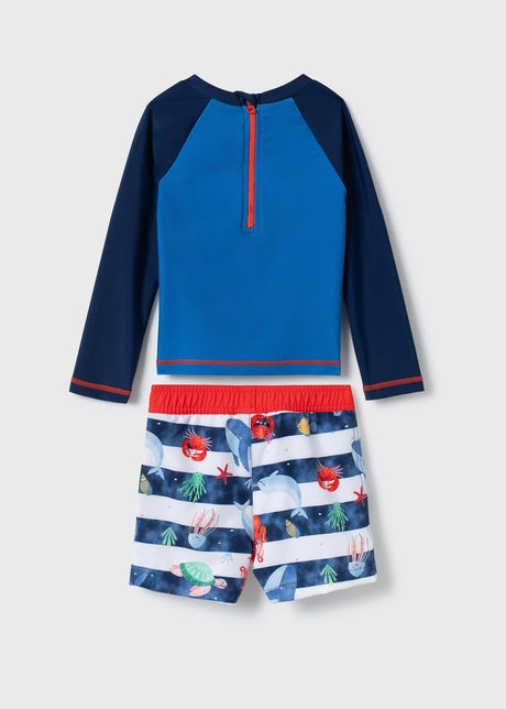 Northcoast Baby Boys Rashguard Set - Sapphire
