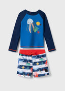 Northcoast Baby Boys Rashguard Set - Skydiver