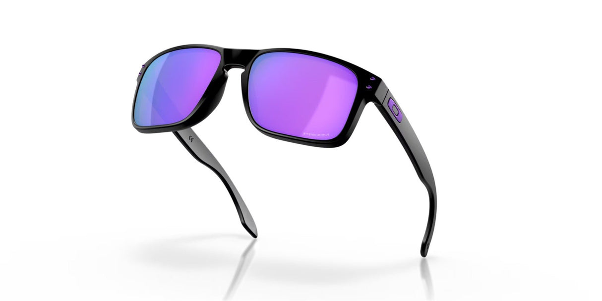 Oakley Holbrook Matte Black Prizm Violet - A&M Clothing & Shoes - Westlock