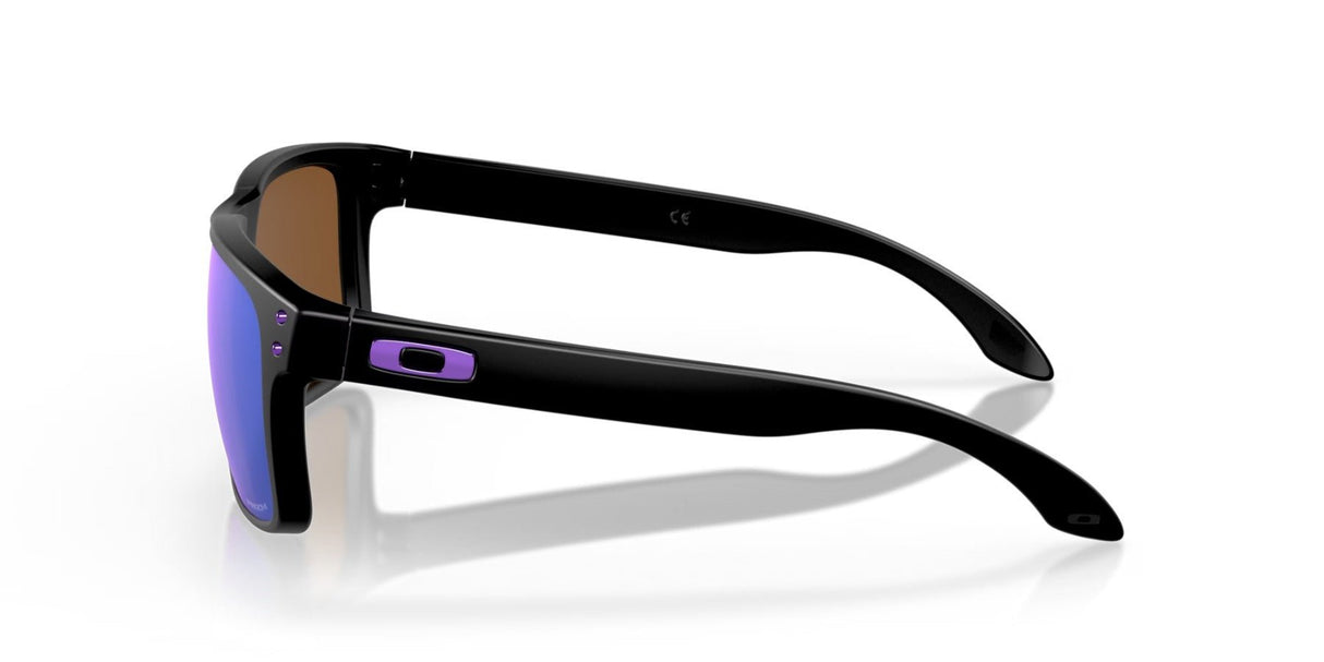 Oakley Holbrook Matte Black Prizm Violet - A&M Clothing & Shoes - Westlock