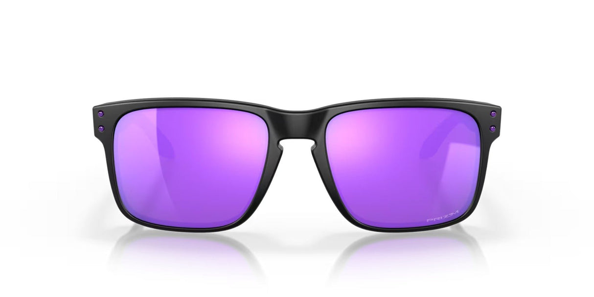 Oakley Holbrook Matte Black Prizm Violet - A&M Clothing & Shoes - Westlock