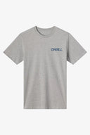 O'Neill Men's Dawn Classic Short Sleeve T-Shirt - Heather Grey