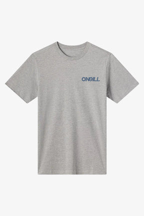 O'Neill Men's Dawn Classic Short Sleeve T-Shirt - Heather Grey