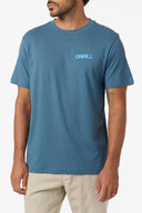 O'Neill Men's Dawn Classic Short Sleeve T-Shirt - Blue Fusion
