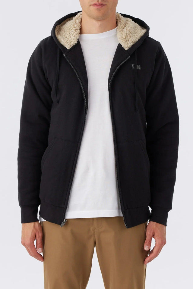 O'Neill Men's Fifty Two Sherpa Zip Hoody - A&M Clothing & Shoes - Westlock