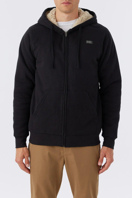 O'Neill Men's Fifty Two Sherpa Zip Hoody - A&M Clothing & Shoes