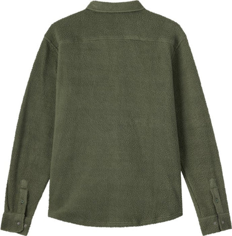 O'Neill Men's Glacier High Pile Overshirt Superfleece - Dark Olive