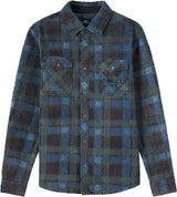 O'Neill Men's Glacier Plaid High Pile Superfleece - A&M Clothing & Shoes