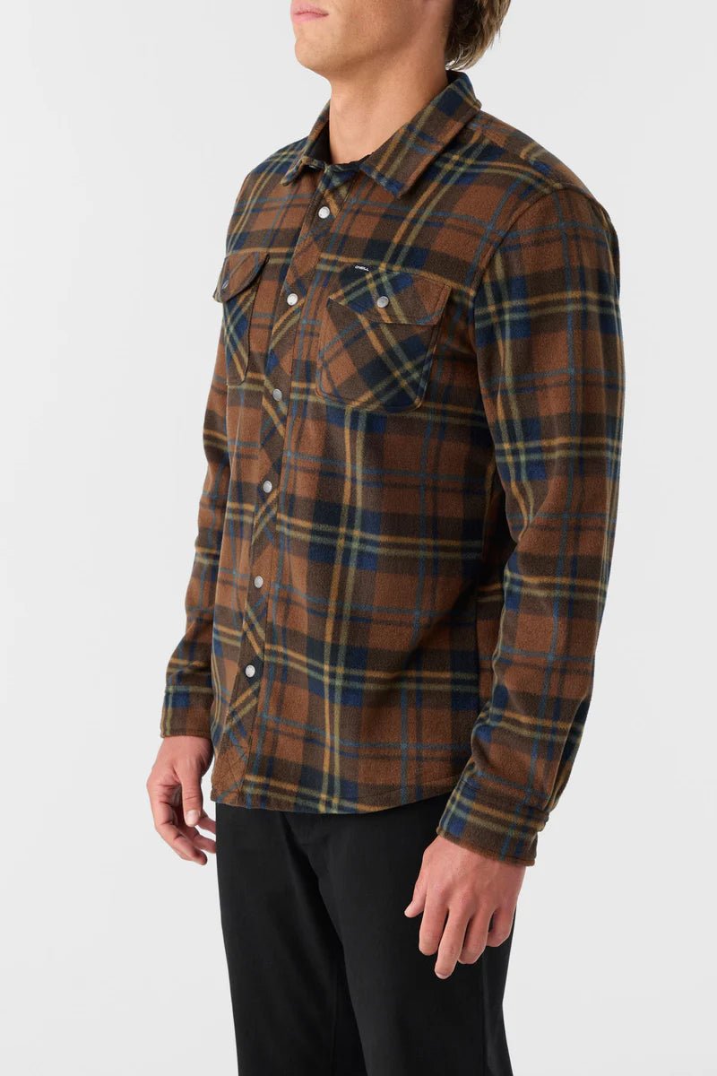 O'Neill Men's Glacier Plaid Superfleece - A&M Clothing & Shoes - Westlock