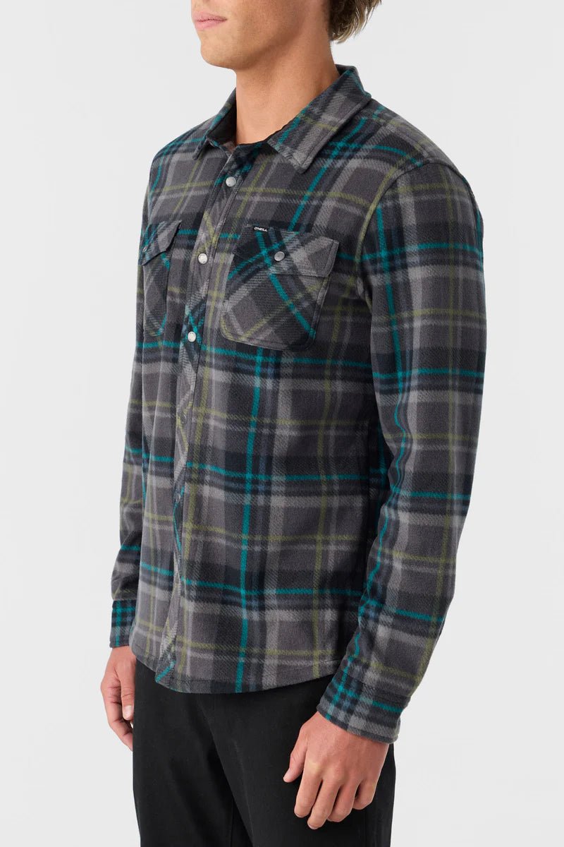 O'Neill Men's Glacier Plaid Superfleece - A&M Clothing & Shoes - Westlock