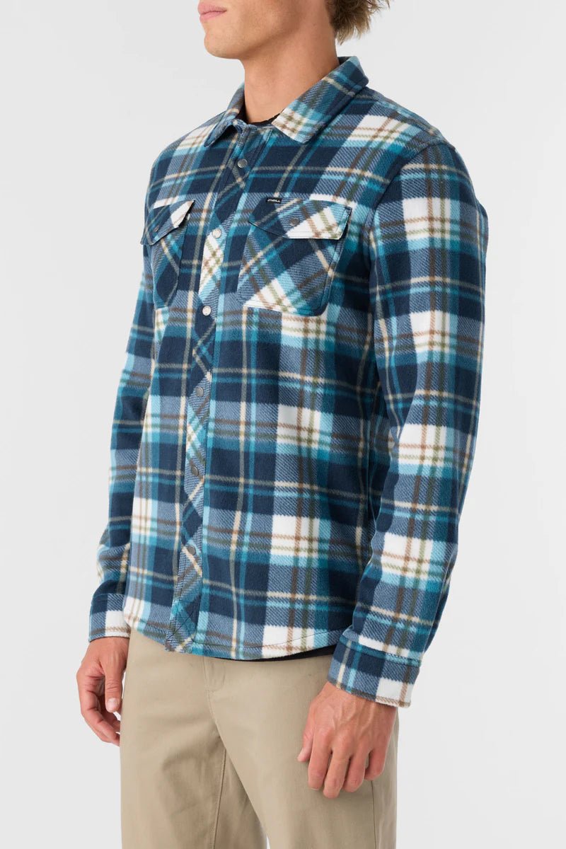 O'Neill Men's Glacier Plaid Superfleece - A&M Clothing & Shoes - Westlock