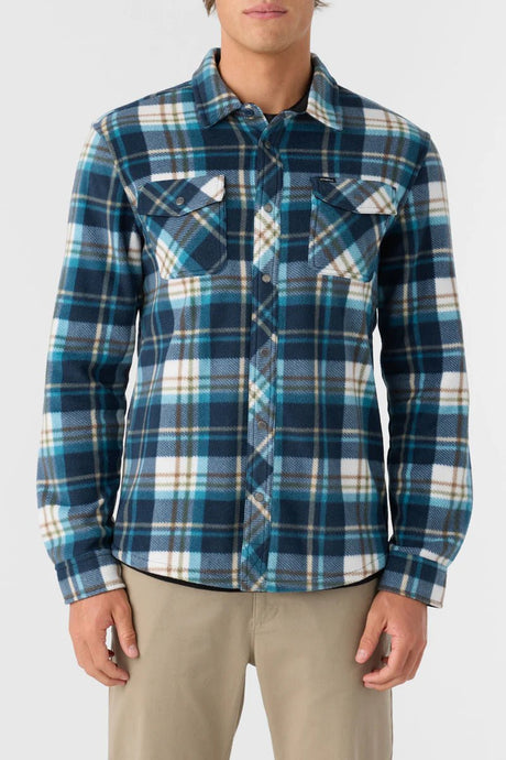 O'Neill Men's Glacier Plaid Superfleece - A&M Clothing & Shoes - Westlock