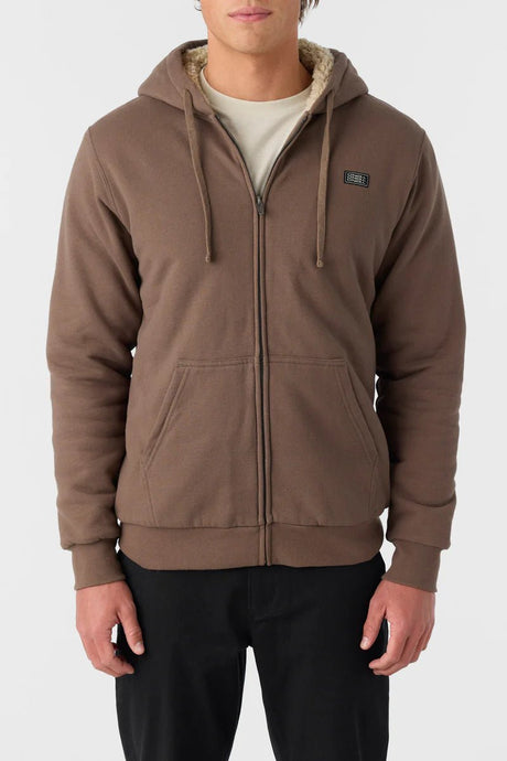 O'Neill Men's High Pile Zip - Up Hoodie - A&M Clothing & Shoes - Westlock