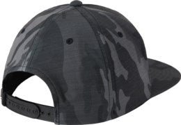 O'Neill Men's Hybrid Snapback Hat - Black Camo