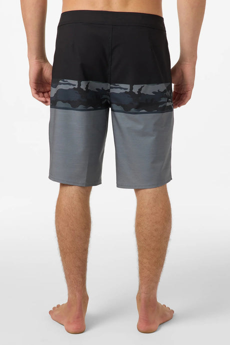 O'Neill Men's Hyperfreak Heat Block 19" Boardshorts - Black Camo