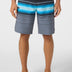 O'Neill Men's Hyperfreak Heat Stripe 21 Boardshorts - A&M Clothing & Shoes - Westlock