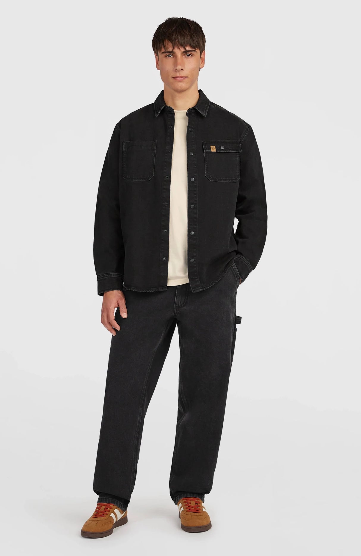 O'Neill Men's O'Riginals Denim Shirt - Black Out