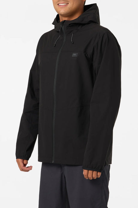 O'Neill Men's Traveller Windbreaker Stretch Jacket - Teak