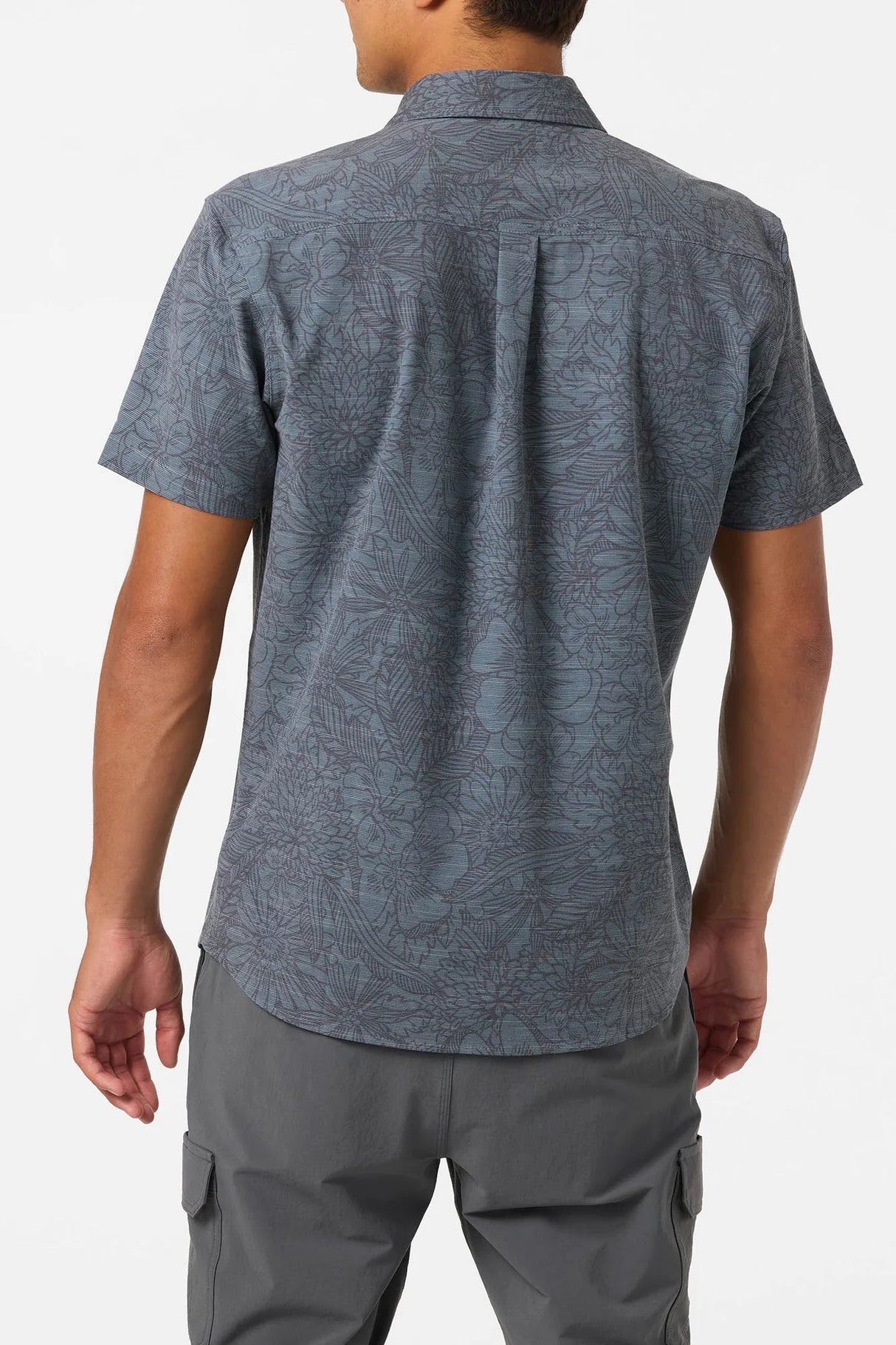 O'Neill Men's UPF Slub Standard Short Sleeve Woven Shirt - A&M Clothing & Shoes Westlock