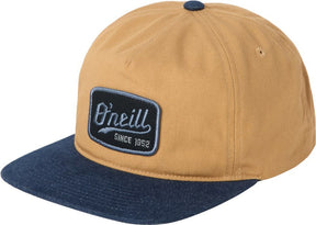 O'Neill Men's Wrangled Snapback Hat - Khaki