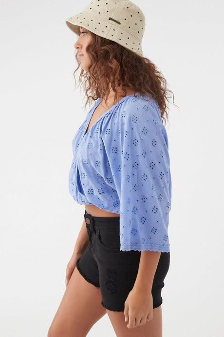 O'Neill Women's Inda Top - Periwinkle