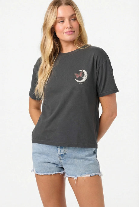 O'Neill Women's La Luna Easy T-Shirt - A&M Clothing & Shoes