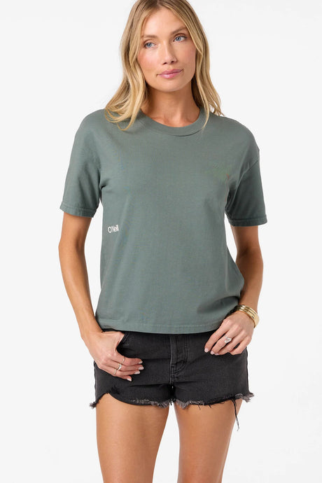 O'Neill Women's OG Palms Away Easy T-Shirt - A&M Clothing & Shoes