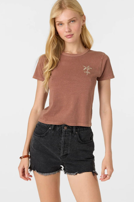 O'Neill Women's Pacific Palm Tee - A&M Clothing & Shoes - Westlock