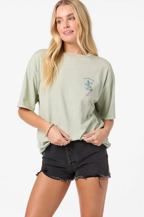 O'Neill Women's Petal Easy Fit T-Shirt - A&M Clothing & Shoes