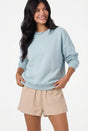 O'Neill Women's Solid Butter Crew Fleece Sweater - A&M Clothing & Shoes