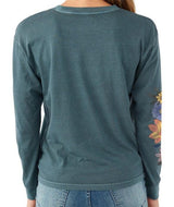 O'Neill Women's Tatum Floral LS T-Shirt - A&M Clothing & Shoes