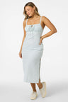 O'Neill Women's Wiley Plaid Midi Dress - A&M Clothing & Shoes