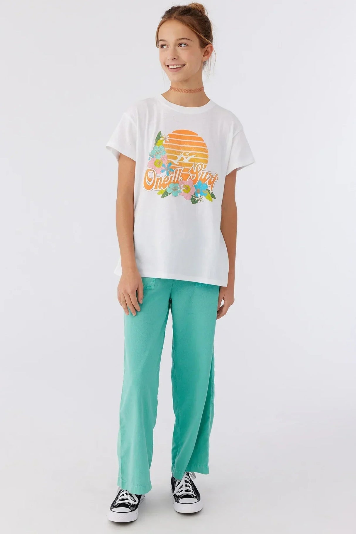 O'Neill Youth Girls Sunrise Tee - A&M Clothing & Shoes