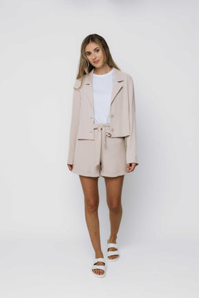 Orb Women's Anna Summer Blazer - Ecru