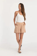 Orb Women's Brie Easy Shorts - Sand