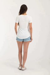 Orb Women's Gemma Scoop Neck Tee - A&M Clothing & Shoes