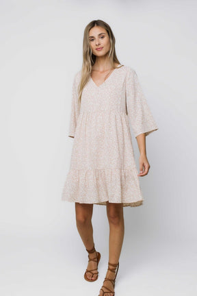 Orb Women's Grace Tiered Dress - Floral
