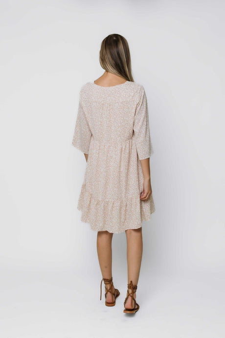 Orb Women's Grace Tiered Dress - Floral