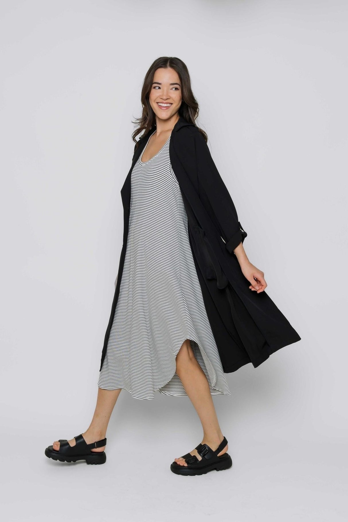 Orb Women's Suzie Summer Trench Coat - A&M Clothing & Shoes - Westlock