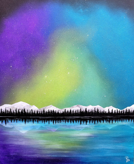 Pamela Carnegie Art 20x24 Northern Lake - A&M Clothing & Shoes