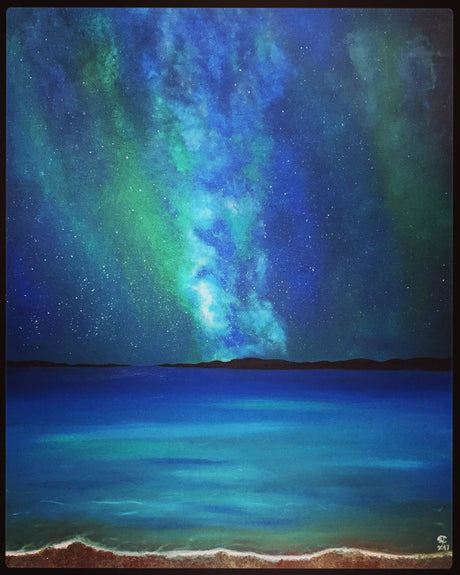 Pamela Carnegie Art 24x30 Milky Way - A&M Clothing & Shoes