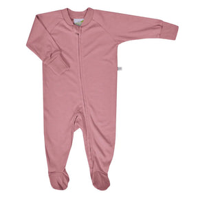 Perlimpinpin Baby Bamboo Pajamas - Pink