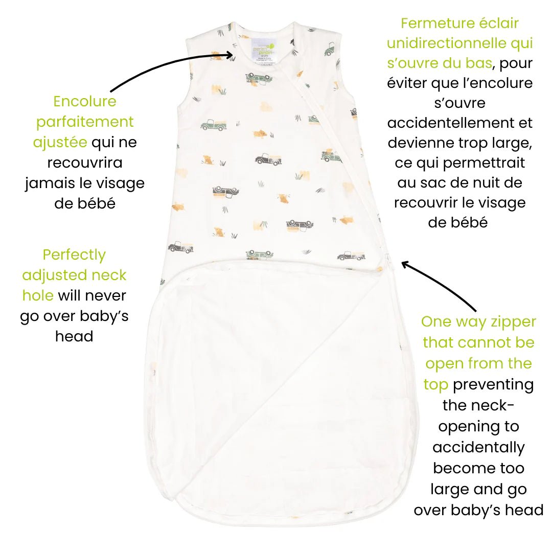 Perlimpinpin Baby Bamboo Sleep Bag - A&M Clothing & Shoes - Westlock